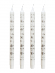 Kunstindustrien - Classic Candles - Gift Box W. 4 Pcs - Sammask&uuml;&uuml;nlad - 2.3X 30CM