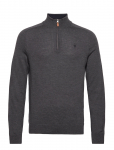 Morris - Merino John Zip - Poolpika lukuga džemprid - XXL