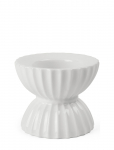 Lyngby Porcel&aelig;n - Lyngby Tura Fyrfadsstage &Oslash;8 Cm Hvid - K&uuml;&uuml;nlajalad - &Oslash; 8 cm