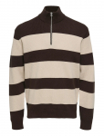 ONLY & SONS - Onsphil Reg 12 Struc Half Zip Knit Noos - Poolpika lukuga džemprid - XXL