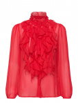 Saint Tropez - Liljasz Crinkle Ls Shirt - Pikkade varrukatega - XS