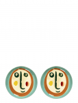 Serax - Plate S Face 2 Feast By Ottolenghi Set/2 - V&auml;ikesed taldrikud - &Oslash; 19 CM