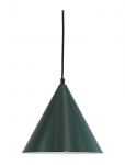 Dyberg Larsen - Ron Blank M&oslash;rkegr&oslash;n Pendel - Rippvalgustid - H327CM