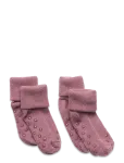 Minymo - Baby Rib Sock W. Abs (2-Pack) - Sokid - 23\26