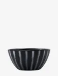 House Doctor - Bowl, Hdline, Black, Brown - Hommikus&ouml;&ouml;gikausid - H12CM
