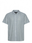 Clean Cut Copenhagen - Giles Bowling Striped Shirt S/S - L&uuml;hikeste varrukatega - S