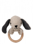 Teddykompaniet - Teddy Baby, Organic Rattle Dog, Knitted - K&otilde;ristid - 16 cm