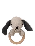 Teddykompaniet - Teddy Baby, Organic Rattle Dog, Knitted - K&otilde;ristid - 16 cm
