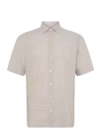 Casual Friday - Cfanton Ss Linen Shirt - L&uuml;hikeste varrukatega s&auml;rgid - XL