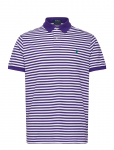 Polo Ralph Lauren - Custom Slim Fit Striped Mesh Polo Shirt - L&uuml;hikeste varrukatega - M