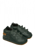 Mikk-line - Leather Slipper Dino - Sussid ja sisejalatsid - 0-6M