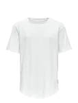 ONLY & SONS - Osjbenne Longy Ss Tee Jrs Noos - L&uuml;hikeste varrukatega - 110-116