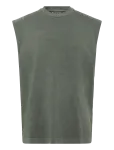 Weekday - Loose Fit Square Cotton Tank Top - Varrukateta - M