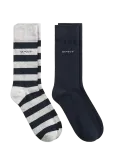 Gant - 2-Pack Mixed Socks - Tavalised sokid - 43-45