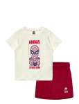 Adidas Sportswear - I Mrvl Sm T Set - Komplektid l&uuml;hikeste varrukatega T-s&auml;rgiga - 104