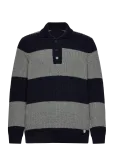 Armor Lux - Sweater Polo Neck H&eacute;ritage - Pikkade varrukatega kootud polos&auml;rgid - S