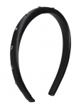 Pipol's Bazaar - Ally Diadema Black - Juuksekummid - ONE SIZE