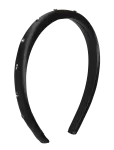 Pipol's Bazaar - Ally Diadema Black - Juuksekummid - ONE SIZE
