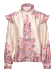Noella - Reno Ruby Ruffle Blouse - Pikkade varrukatega - S