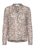 Coster Copenhagen - Shirt In Dreamscape Print - Pikkade varrukatega - 38