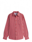 Tommy Jeans - Tjm Rlx Stripe Twill Shirt - Vabaaja s&auml;rgid - XL