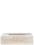 Mette Ditmer - Travertine Tissue Cover - Salvr&auml;tikur&otilde;ngad ja -hoidjad - ONE SIZE