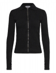 Hope - Lyra Zip Cardigan Faded Black Interlock-34 - Kardiganid - 34