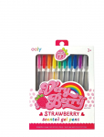 Ooly - Gel Pen 12 Pcs - Very Berry Strawberry - Pliiatsid - ONE SIZE