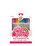 Ooly - Gel Pen 12 Pcs - Very Berry Strawberry - Pliiatsid - ONE SIZE