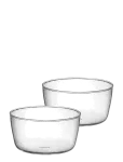 Dorre - Seria Serving Bowls 2-Pack Glass &Oslash;10*5 Cm - Serveerimiskausid - &Oslash;10
