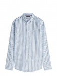 Tommy Hilfiger - Flex Poplin Bold Stripe Rf Shirt - Vabaaja s&auml;rgid - XXL
