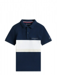 Tommy Hilfiger - Mini Corp Emb Clrblock Polo Ss - L&uuml;hikeste varrukatega polos&auml;rgid - 152