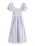 Tommy Hilfiger - Gingham Smock Ss Midi Dress - P&otilde;lveni ja midi - M