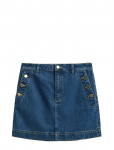 Gant - Denim Nautical Mini Skirt - L&uuml;hikesed seelikud - 44