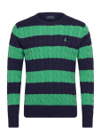 Polo Ralph Lauren - 5/1 Roving Cotton-Sweater-Pullover - &Uuml;mara kaelusega - XL