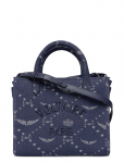 Zadig & Voltaire - Angel Tote Xs Denim Monogram - Kandekotid - ONE SIZE