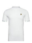 Lyle & Scott - Fine Tipped T-Shirt - L&uuml;hikeste varrukatega - XS