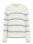 MOS MOSH - Mmrola Bine Stripe Crewneck Knit - Džemprid - L