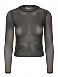 NOISY MAY - Nmjudith L/S Mesh Top Bg Noos - Pikkade varrukatega - XL