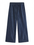 Lindex - Wide Denim Trousers With Elastic Waist - Laiad - 44/46