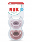 NUK - First Choice Soft Purple/Red, Size 0-6 Months - Lutid - 0-6MONTHS