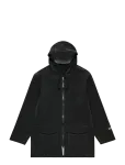 Stutterheim - Stockholm Patch Matte Black - Vihmamantlid - L