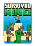 Minecraft - Minecraft Fleece Blanket - Survival Fashion - Tekid ja pleedid - ONE SIZE