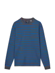 Mads N&oslash;rgaard - Cotton Jersey Stripe Frode Tee Ls - Pikkade varrukatega - S