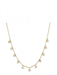 Bud To Rose - Lima Charm Necklace Clear/Gold - Kett-kaelakeed - ONE SIZE