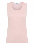 Maison Kitsune - Baby Fox Patch Ribbed Tank Top - Varrukateta - XL