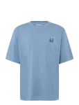 Maison Kitsune - Bold Fox Head Patch Oversize Tee Shirt - L&uuml;hikeste varrukatega - M