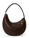 Lauren Ralph Lauren - Studded Leather Large Tasha Shoulder Bag - V&auml;ikesed &uuml;le&otilde;lakotid - ONE SIZE
