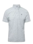 Original Penguin Golf - Archives Golf Flag Printed Polo - Spordi l&uuml;hikeste varrukatega polos&auml;rgid - L