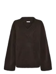 Bubbleroom - Knitted V-Neck Sweater - Džemprid - L(44-46)